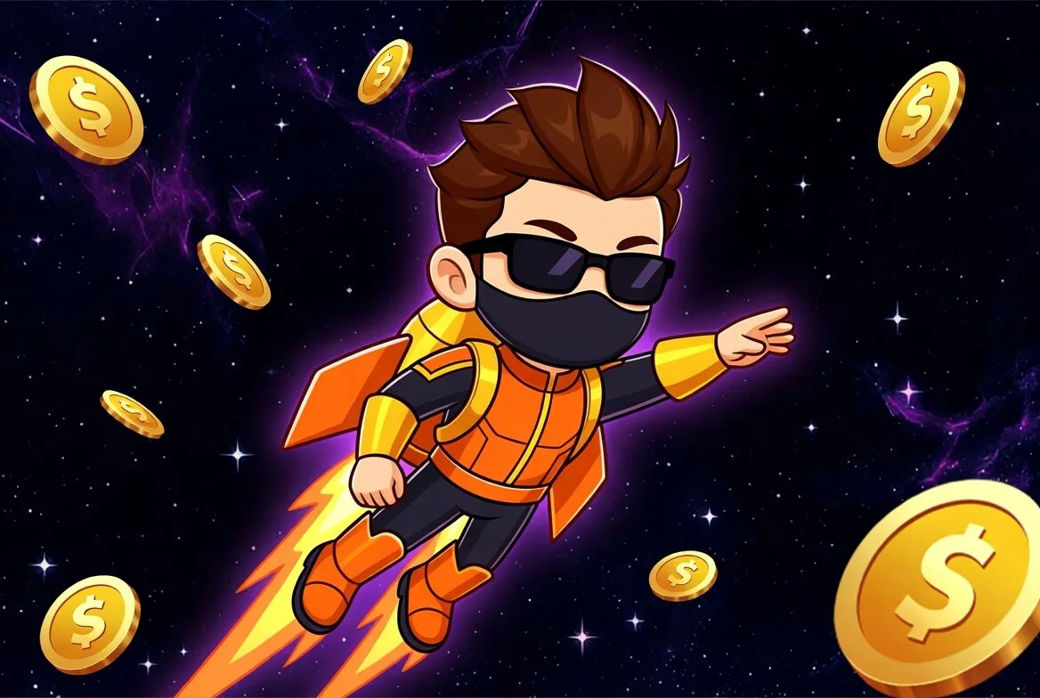 Versão de demonstração rodando com saldo fictício na tela do crash
